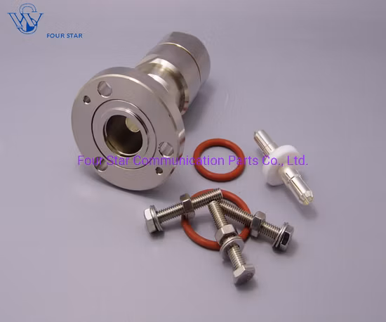 Fil d'antenne électrique étanche RF Coaxial, connecteur à bride Eia de 7/8 pouces pour câble d'alimentation en mousse de 7/8 pouces