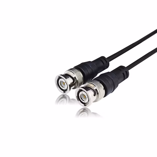 Surveillance vidéo BNC, ligne coaxiale Rg59, caméra SDI, connecteur BNC, faisceau de câbles de sécurité, ligne de Signal haute fréquence Q9, 1m, 75 Ohm