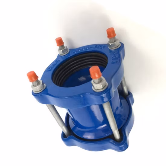 Adaptateurs de bride universels en fonte ductile, fournisseur d'usine, vente en gros pour tuyaux en acier PVC PE