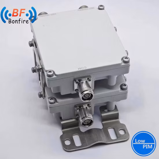 Combinateur double bande RF à faible Pim